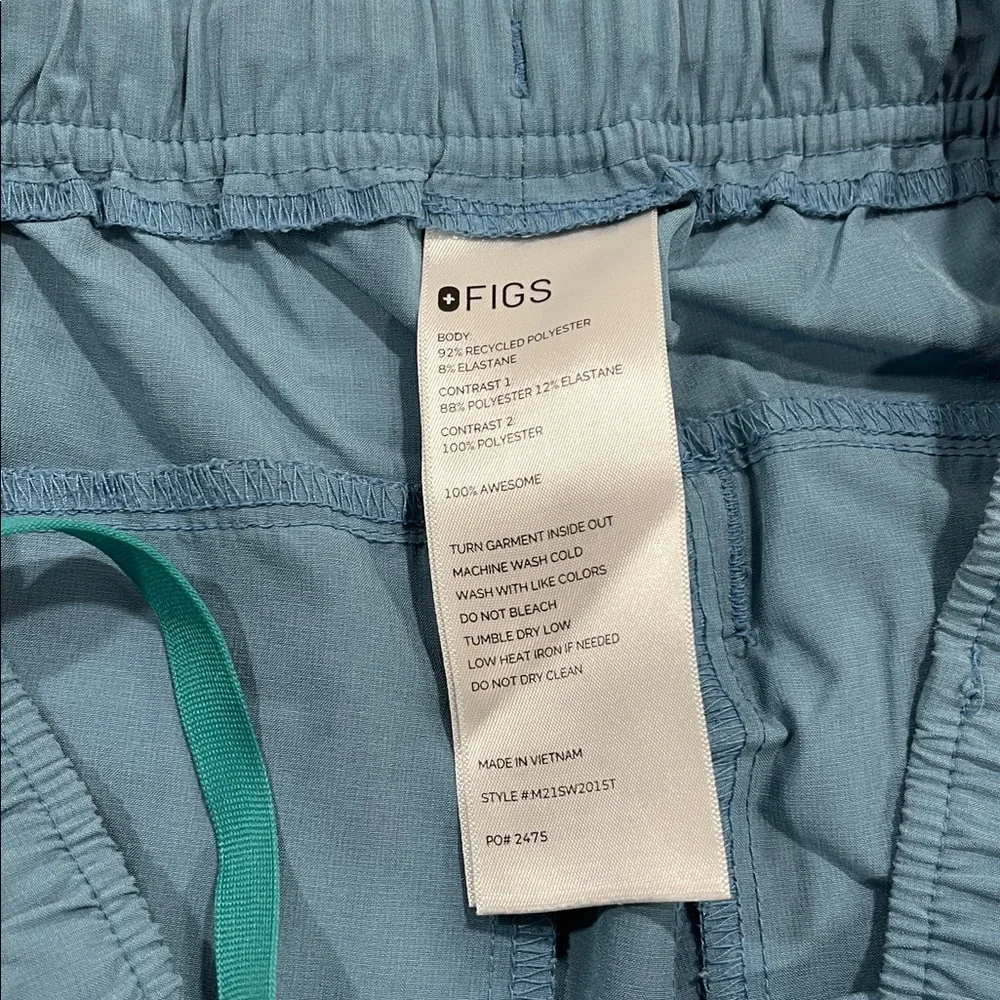 Figs Men's Teal Jogger Pants‎ sz M